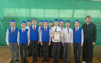 3 место в городском конкурсе смотра строя и песни «Статен в строю, силен в бою».